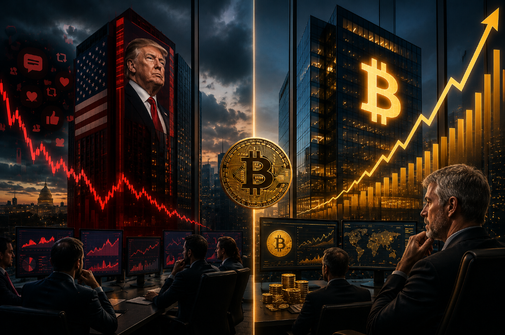Сравнение модели покупки биткоина Trump Media и Strategy