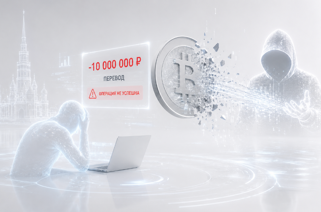 Человек теряет 10 млн рублей на криптоафере от рук мошенника