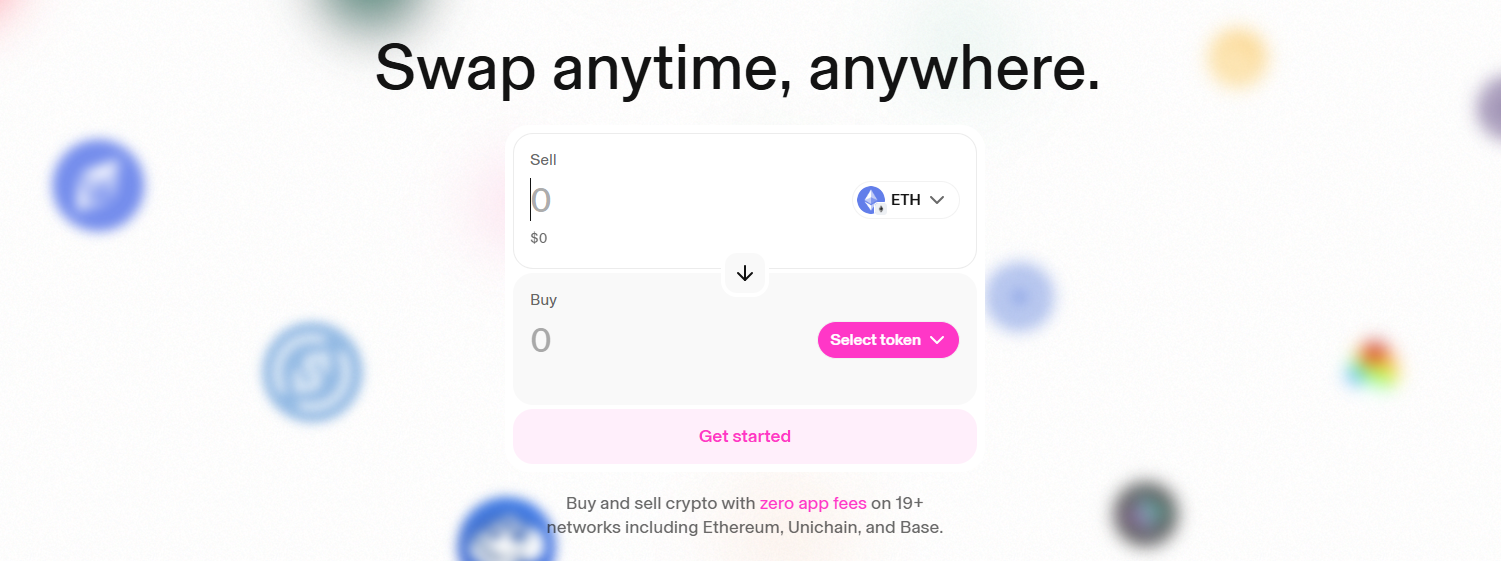 Децентрализованная биржа Uniswap