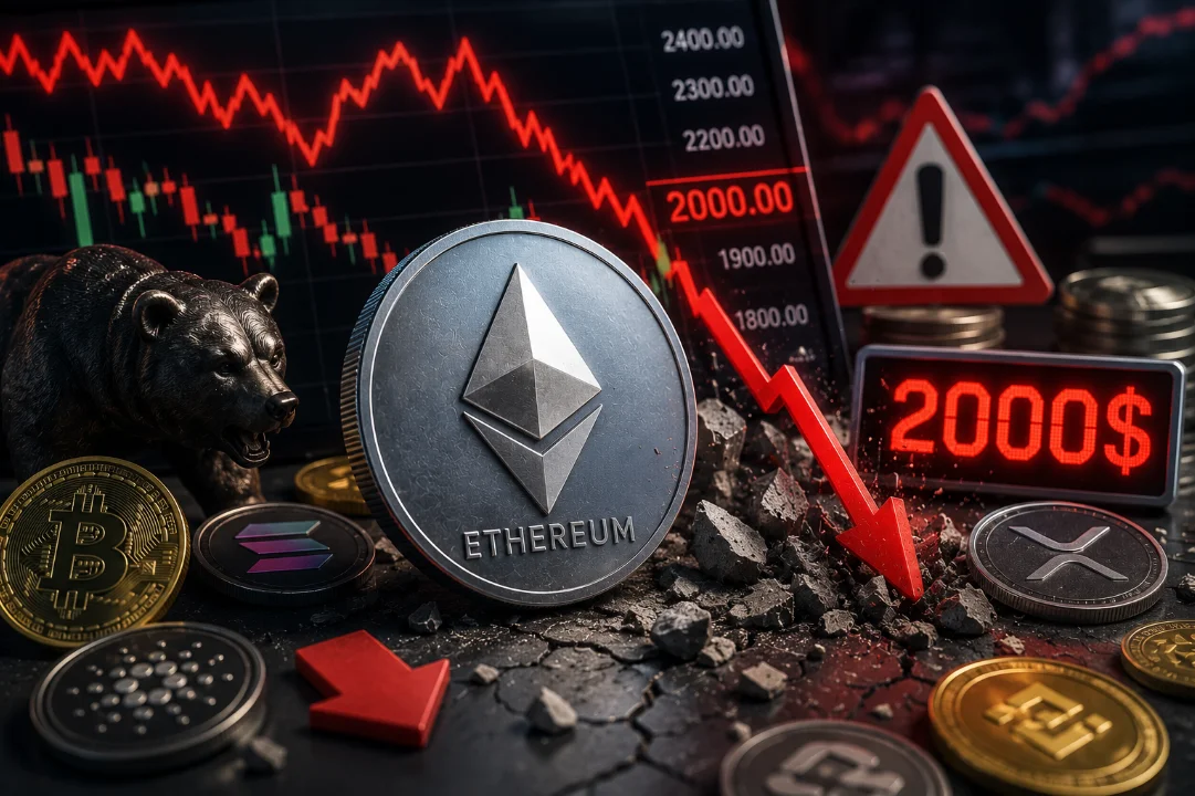 Ethereum снова теряет ключевой уровень
