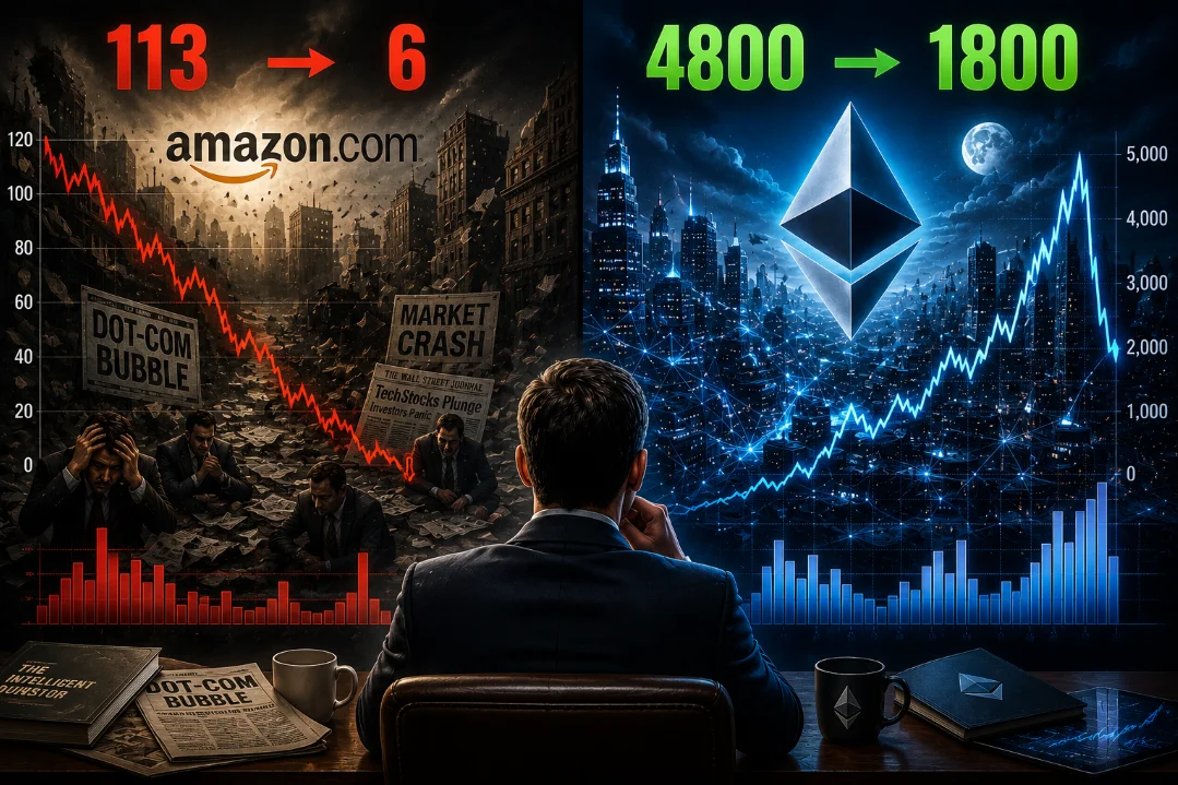 Ethereum сравнивают с Amazon времен пузыря доткомов