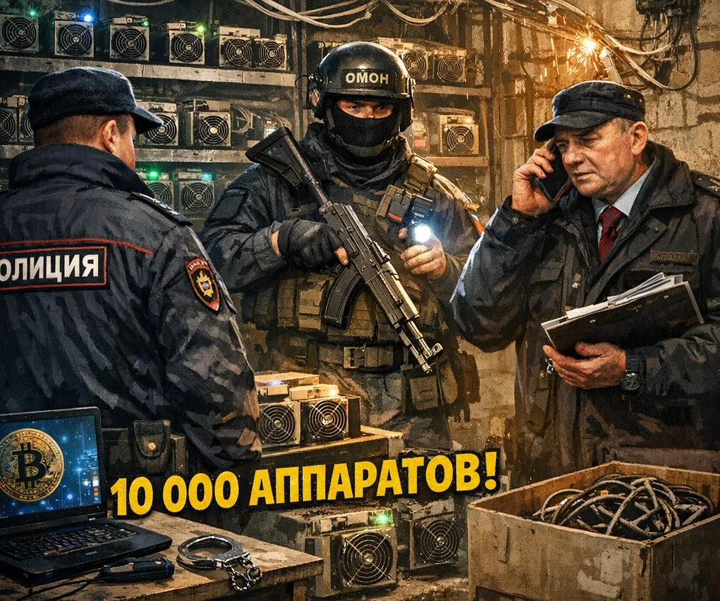 В Нижнем Тагиле раскрыли майнинг-ферму на 10 000 устройств