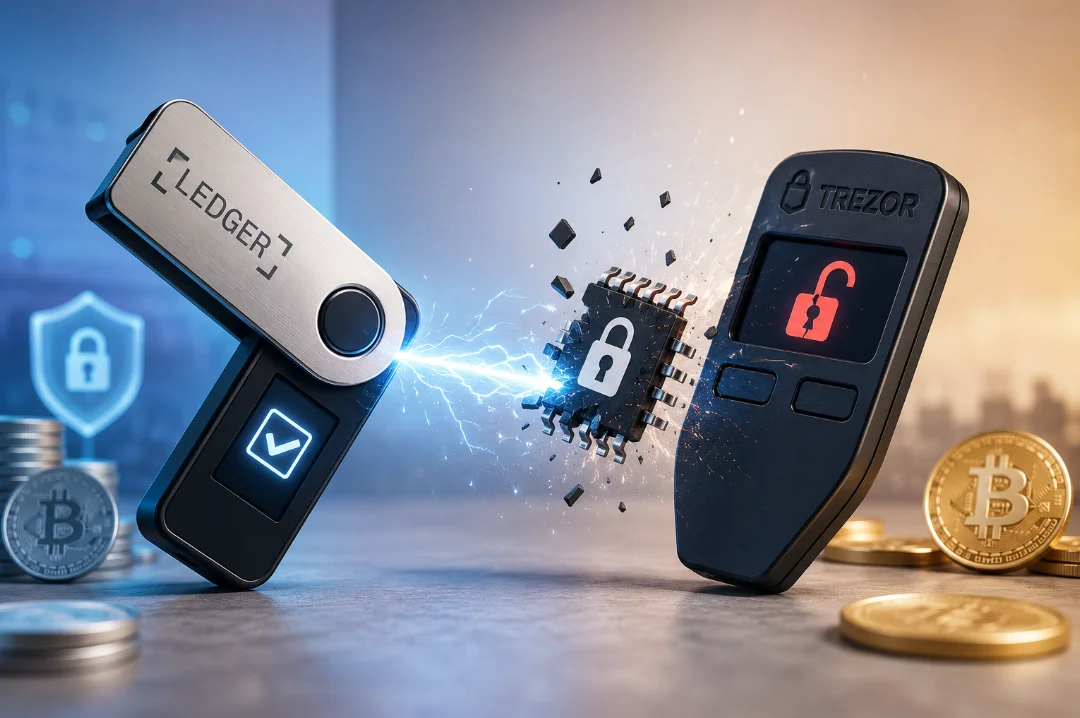 Ledger взломала защиту чипа Trezor в ходе исследования безопасности