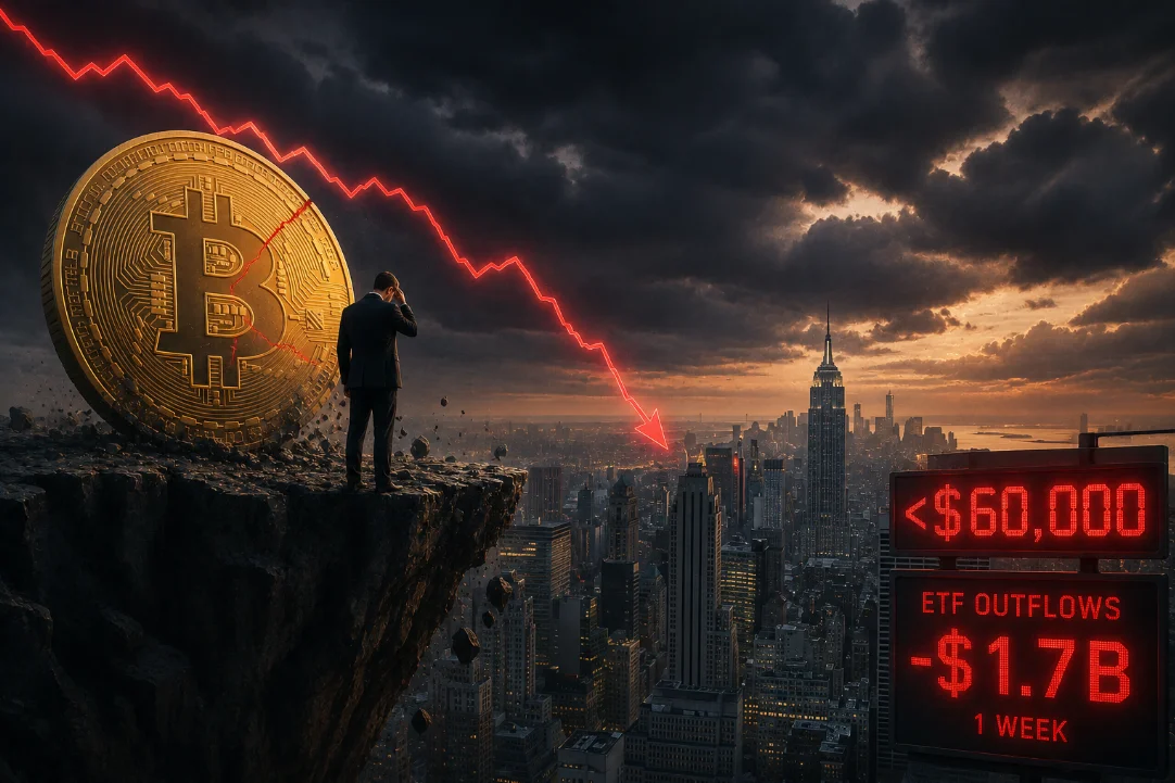 Массовые ликвидации на крипторынке и вывод денег с ETF