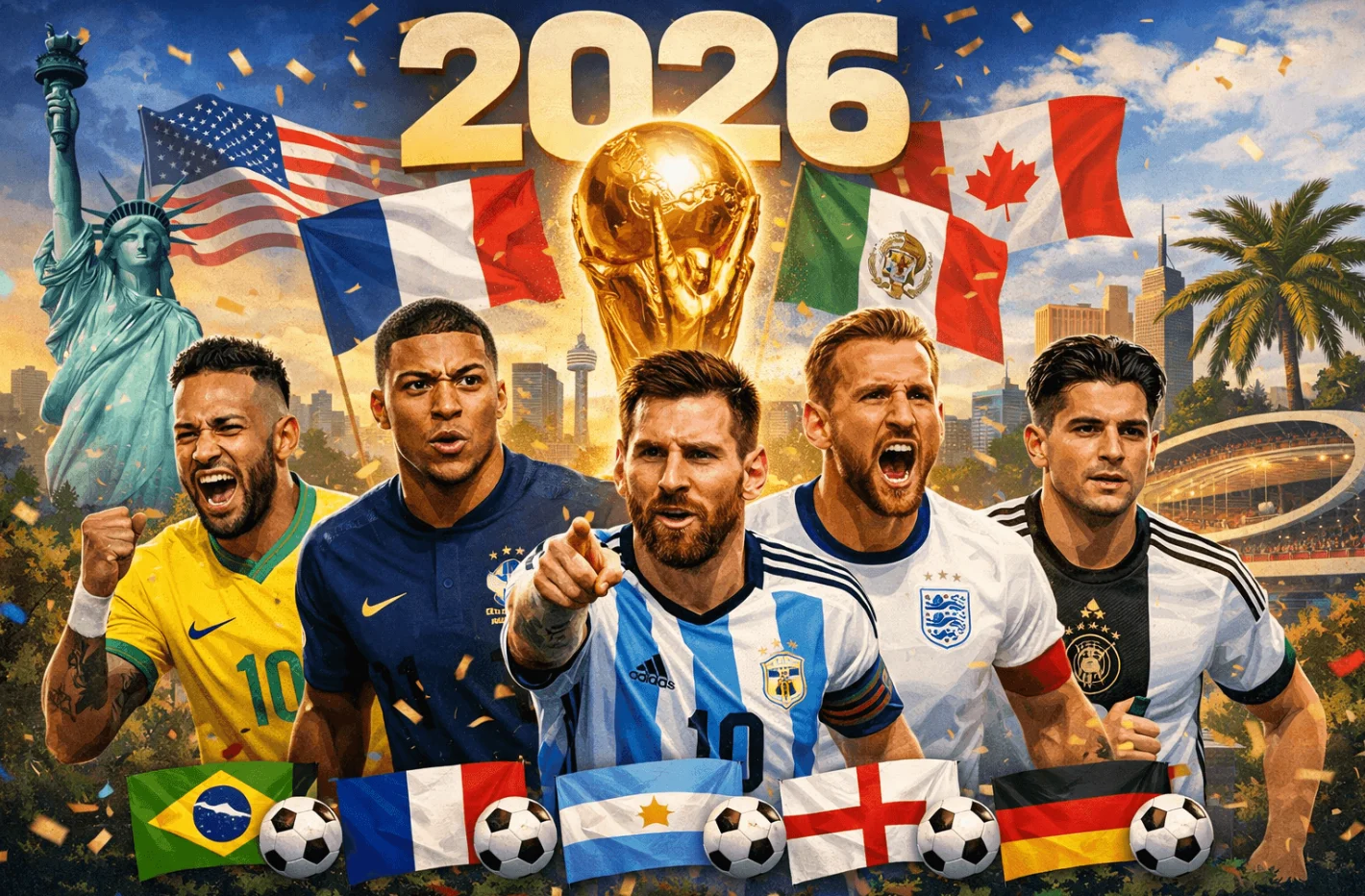 Акции и бонусы под Чемпионат мира по футболу 2026