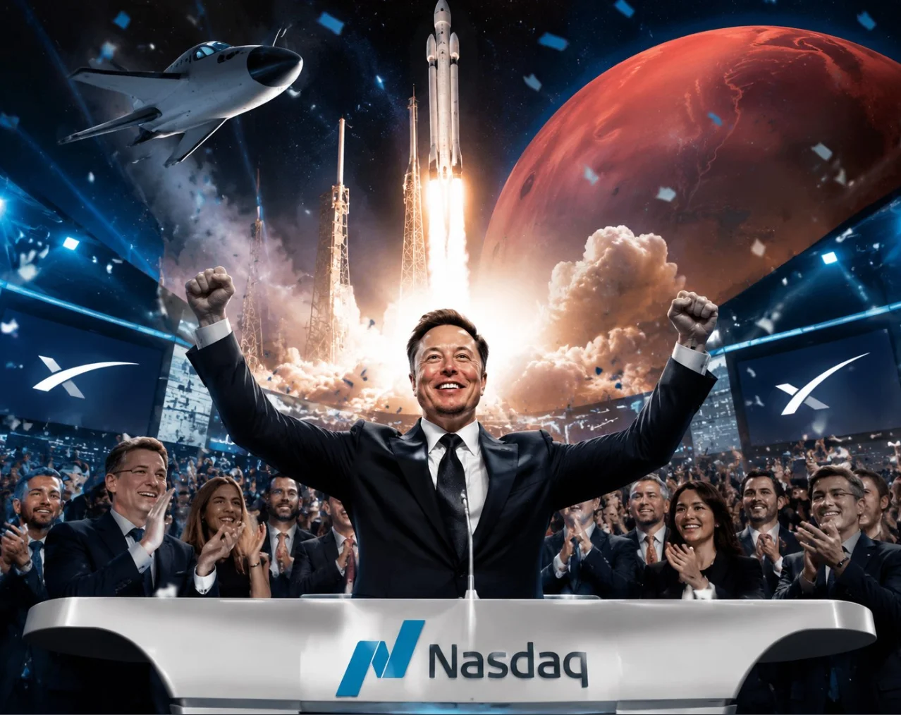 IPO SpaceX: триумф на Nasdaq и скандал с криптобиржами