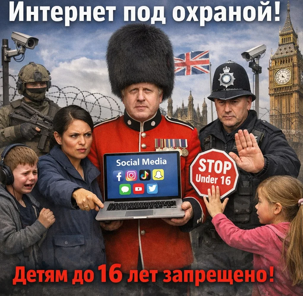 Великобритания запрещает соцсети детям до 16 лет