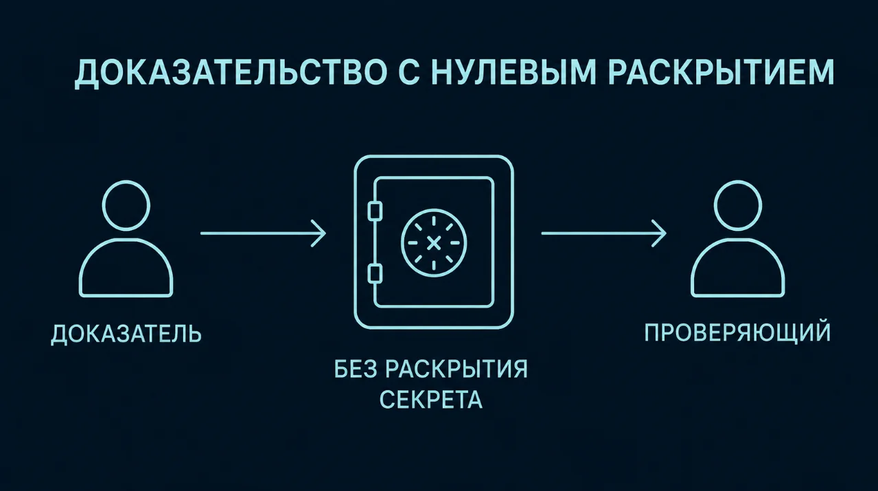 Механика работы технологии доказательства с нулевым разглашением