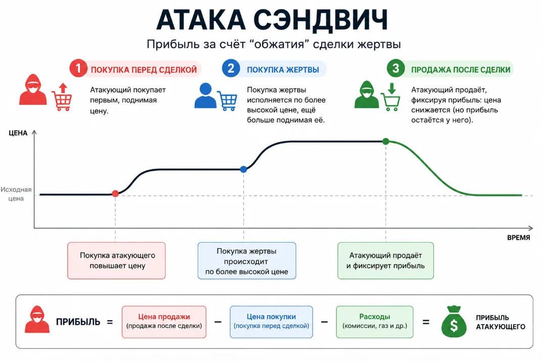 Схема работы сэндвич-бота