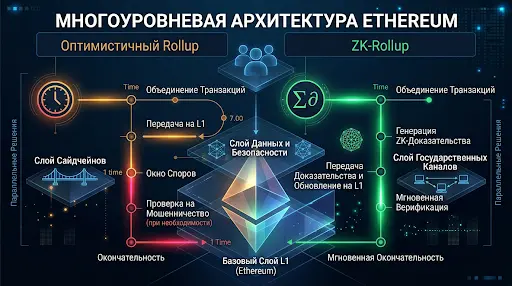 optimistic rollup, zk-rollup