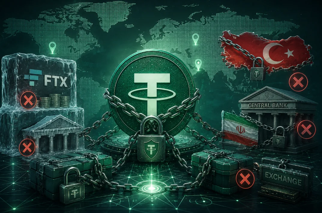 Блокировки Tether - масштаб проблемы