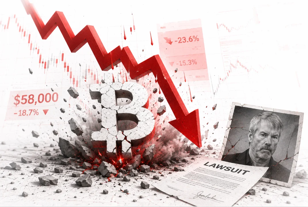 Биткоин обвалился до $58 000. Что происходит с рынком и почему трейдеры массово теряют деньги