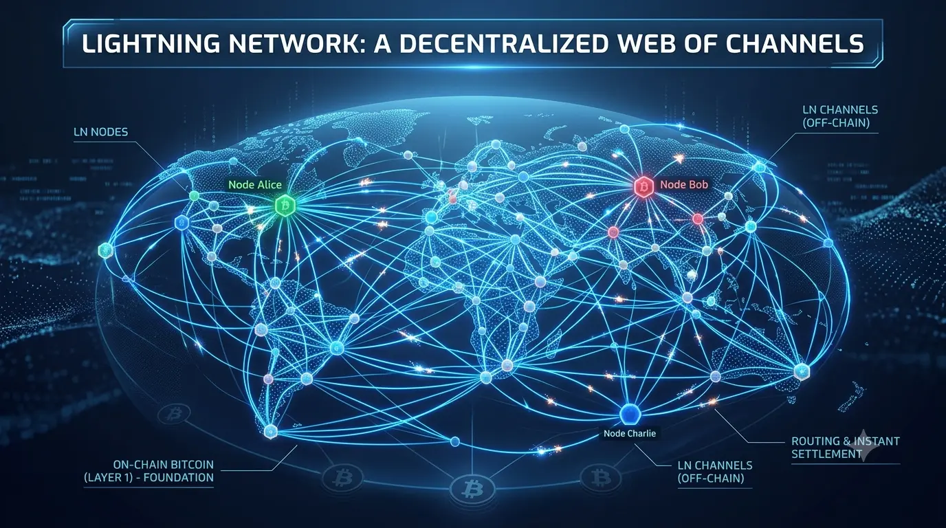Lightning Network Bitcoin: как работает молниеносная сеть, каналы платежей и запуск ноды