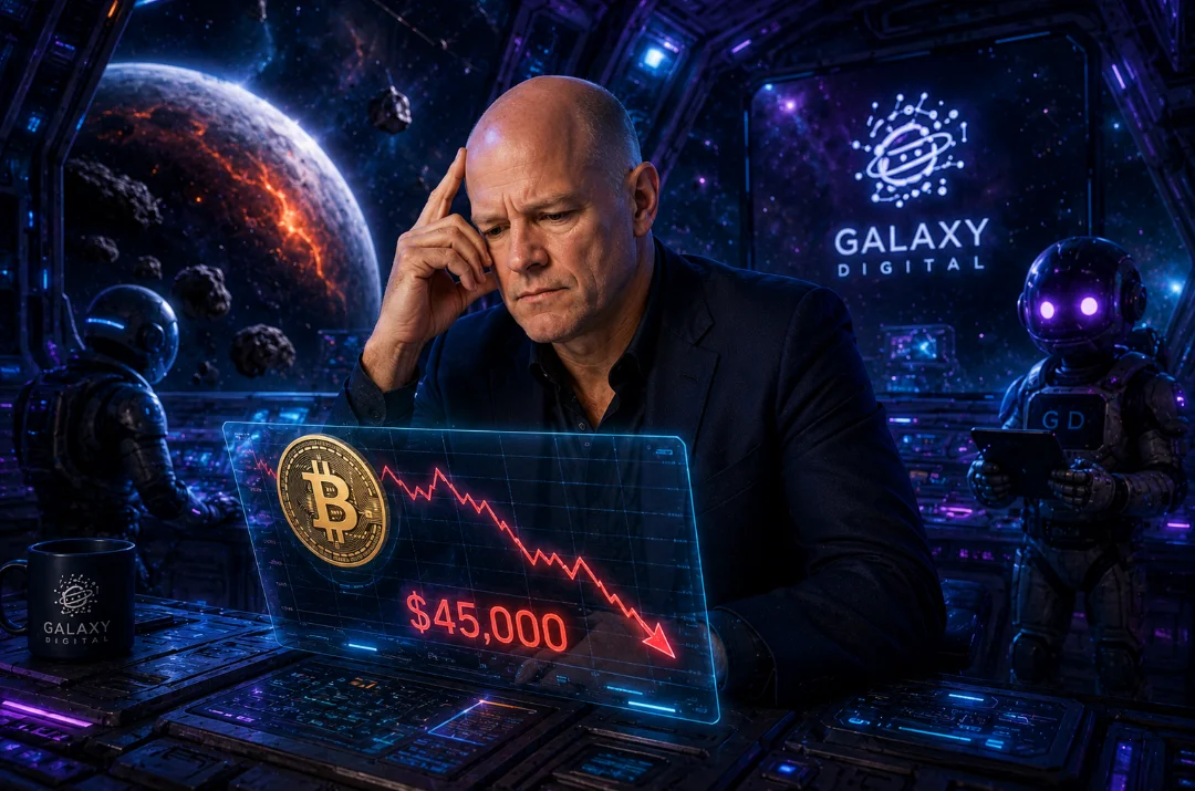 Основатель Galaxy Digital допустил падение биткоина до $45 тысяч