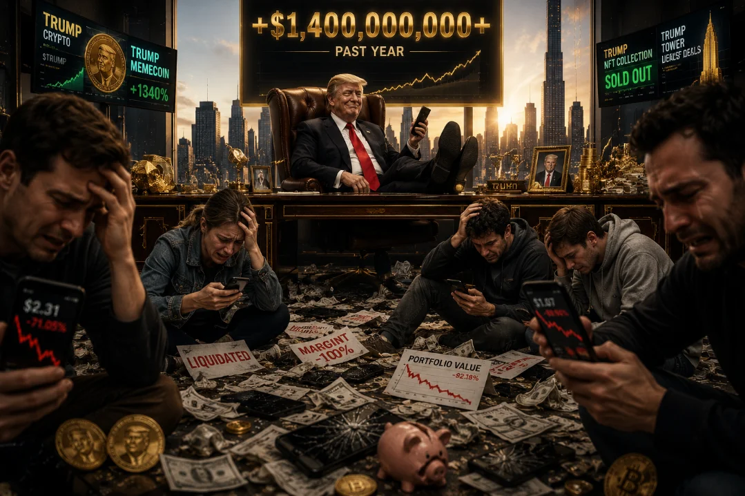 Дональд Трамп заработал более $1,4 млрд за год