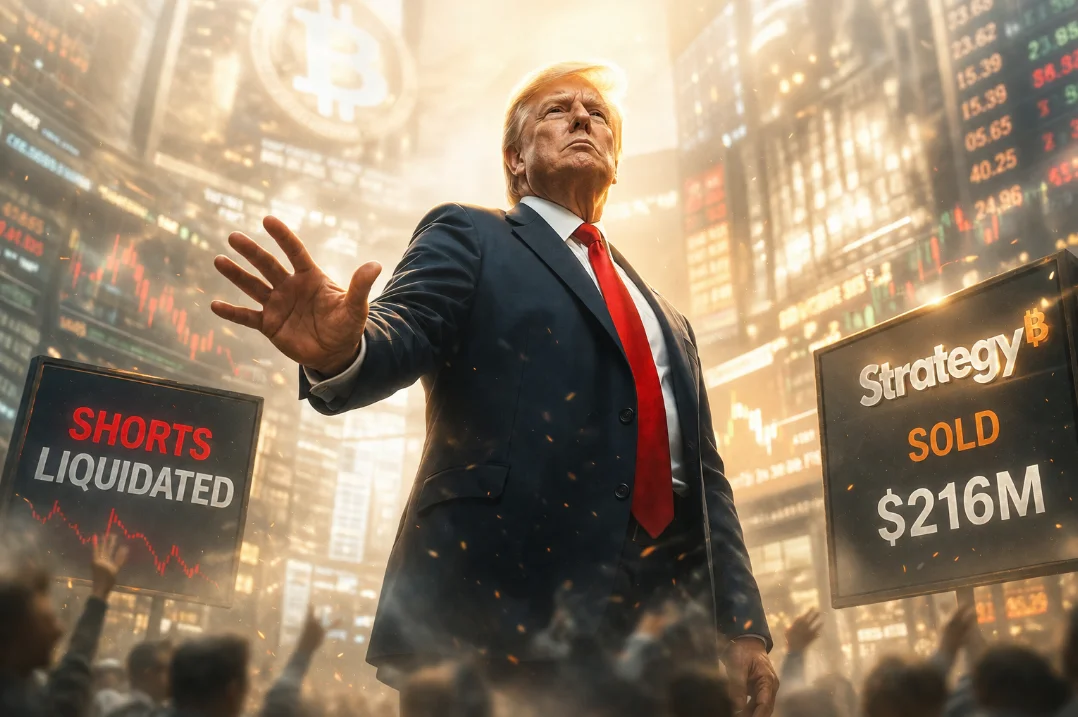 Трамп ликвидирует шортистов на фоне первой продажи Strategy на $216 млн
