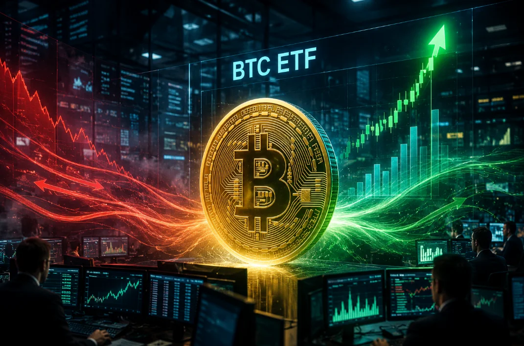 Показатели притока BTC-ETF за последние 2 месяца