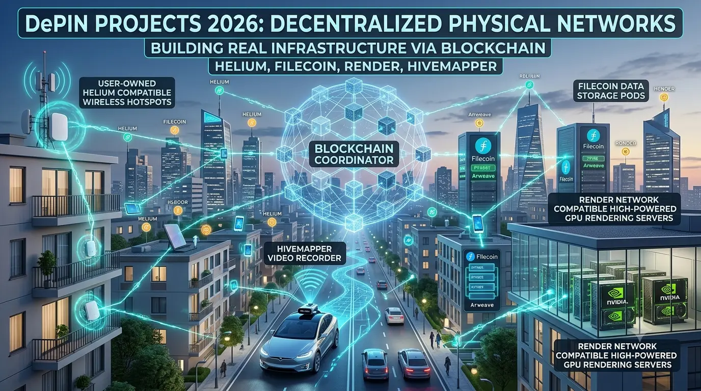 физическая инфраструктура и блокчейн-узлы