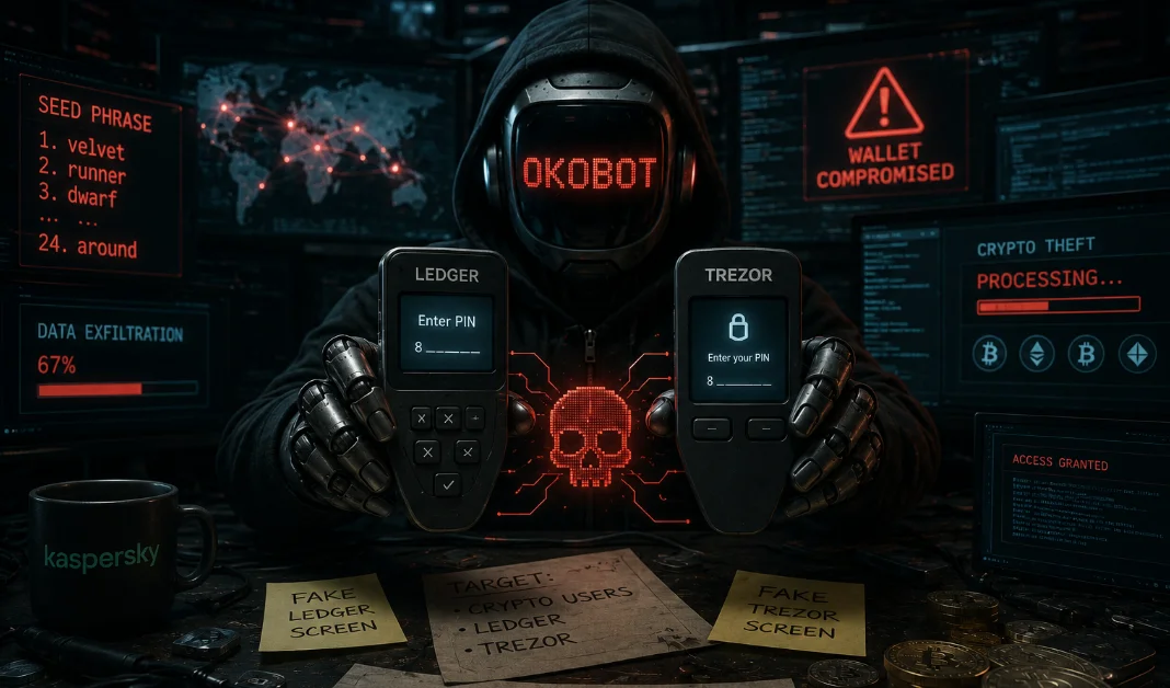 Атака OkoBot на Ledger и Trezor