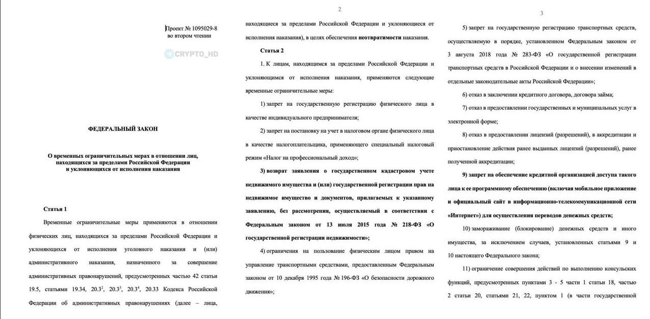 Законопроект для россиянах, проживающих за границей.
