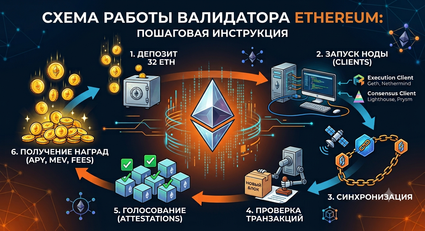 схема работы валидатора