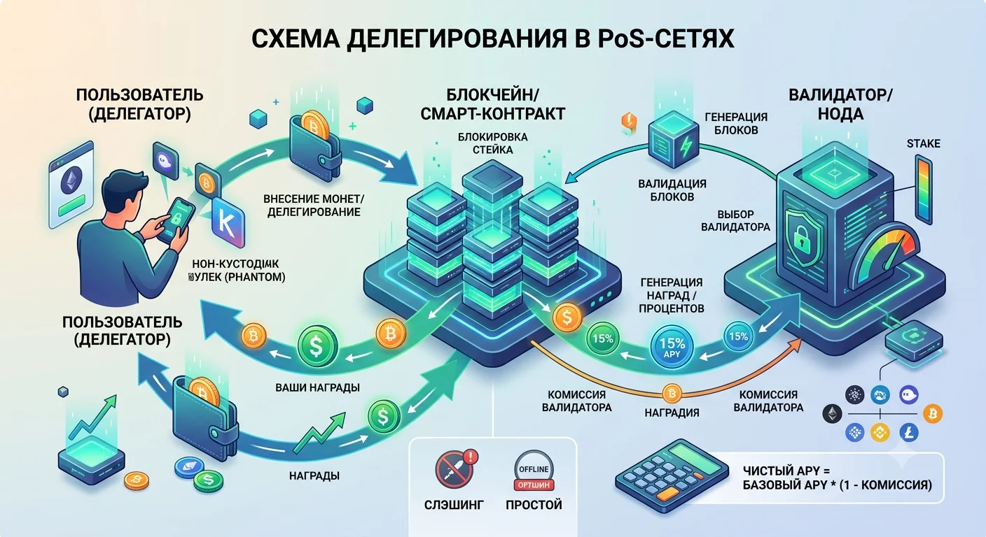 схема делегирования