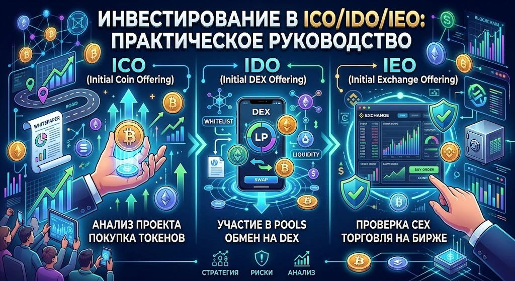Инвестирование в ICO/IDO/IEO: практическое руководство по участию