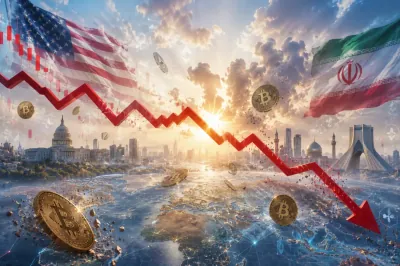 Биткоин упал ниже $75 000 на фоне угрозы эскалации между США и Ираном