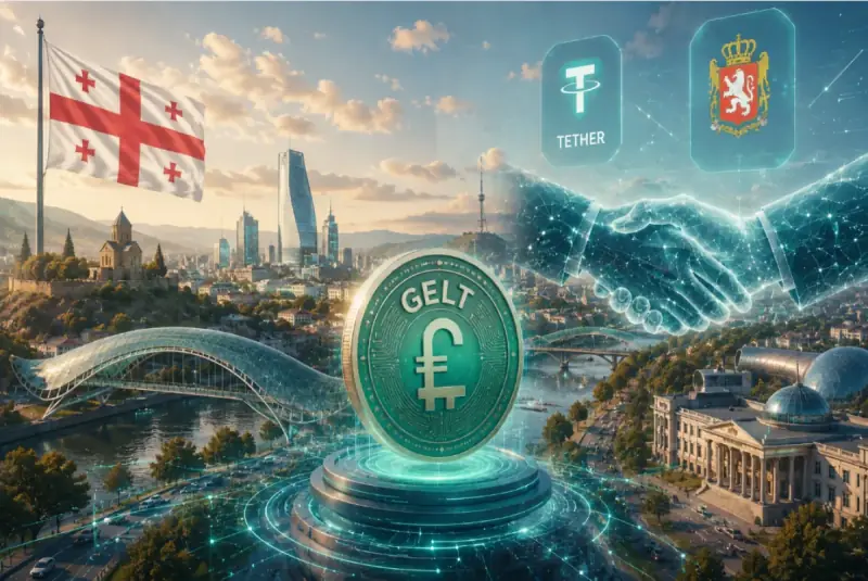 Tether и правительство Грузии анонсировала новый стейблкоин GELT